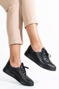 PANTOFI NEGRI PIELE NATURALA APCKD02