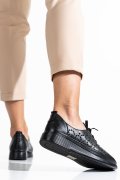 PANTOFI NEGRI PIELE NATURALA APCKD02
