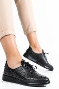 PANTOFI NEGRI PIELE NATURALA APCKD02