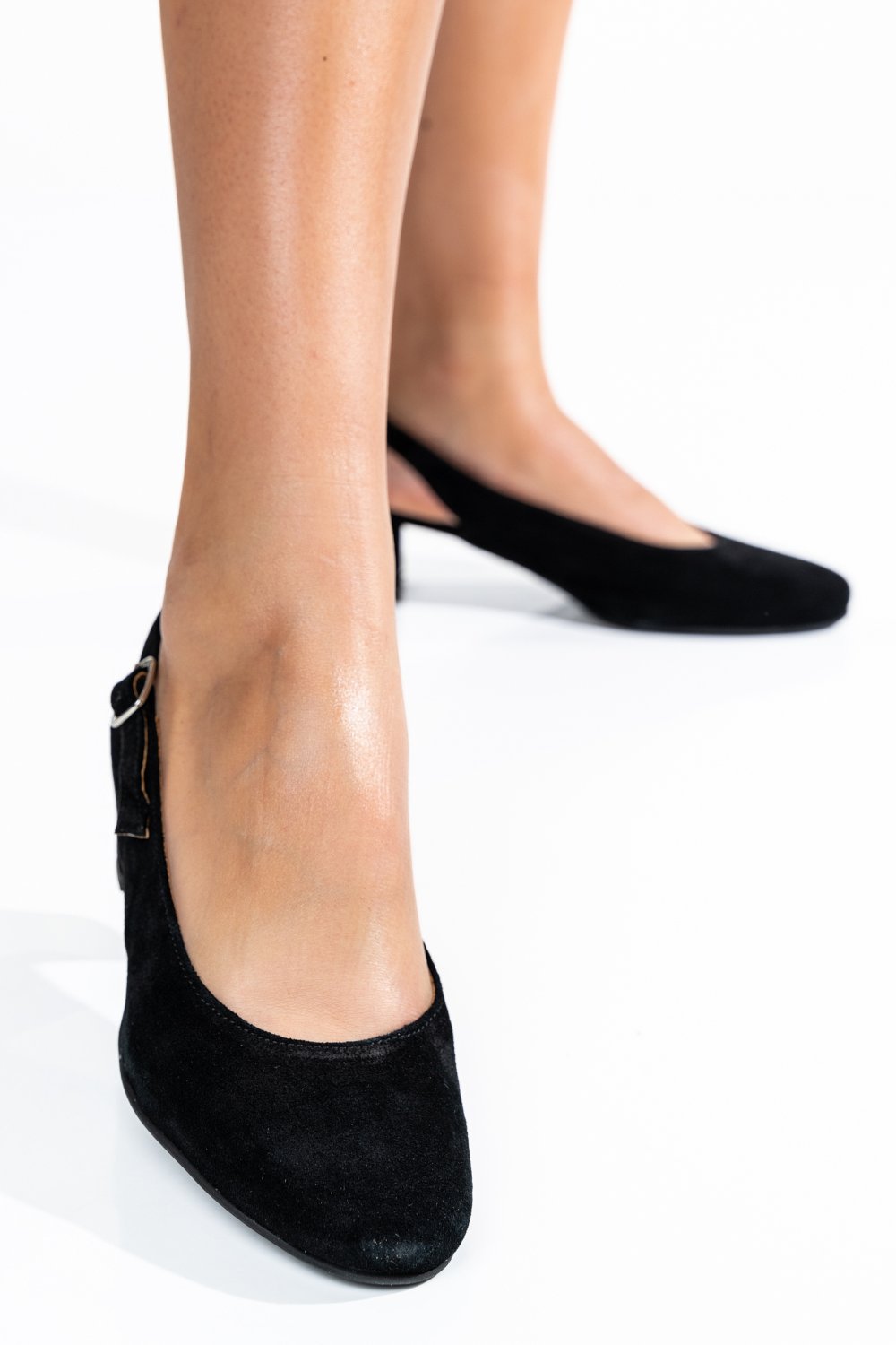 PANTOFI NEGRU PIELE NATURALA INTOARSA 1PC462
