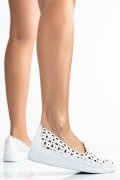 BALERINI ALBI PIELE NATURALA APCKB02