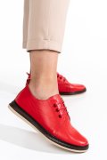 PANTOFI ROSII PIELE NATURALA APCK550