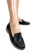 BALERINI NEGRI PIELE NATURALA APCK311