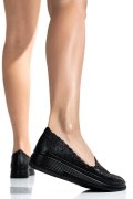 BALERINI NEGRI PIELE NATURALA APCKB03