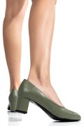 PANTOFI OLIVE PIELE NATURALA 1PC507