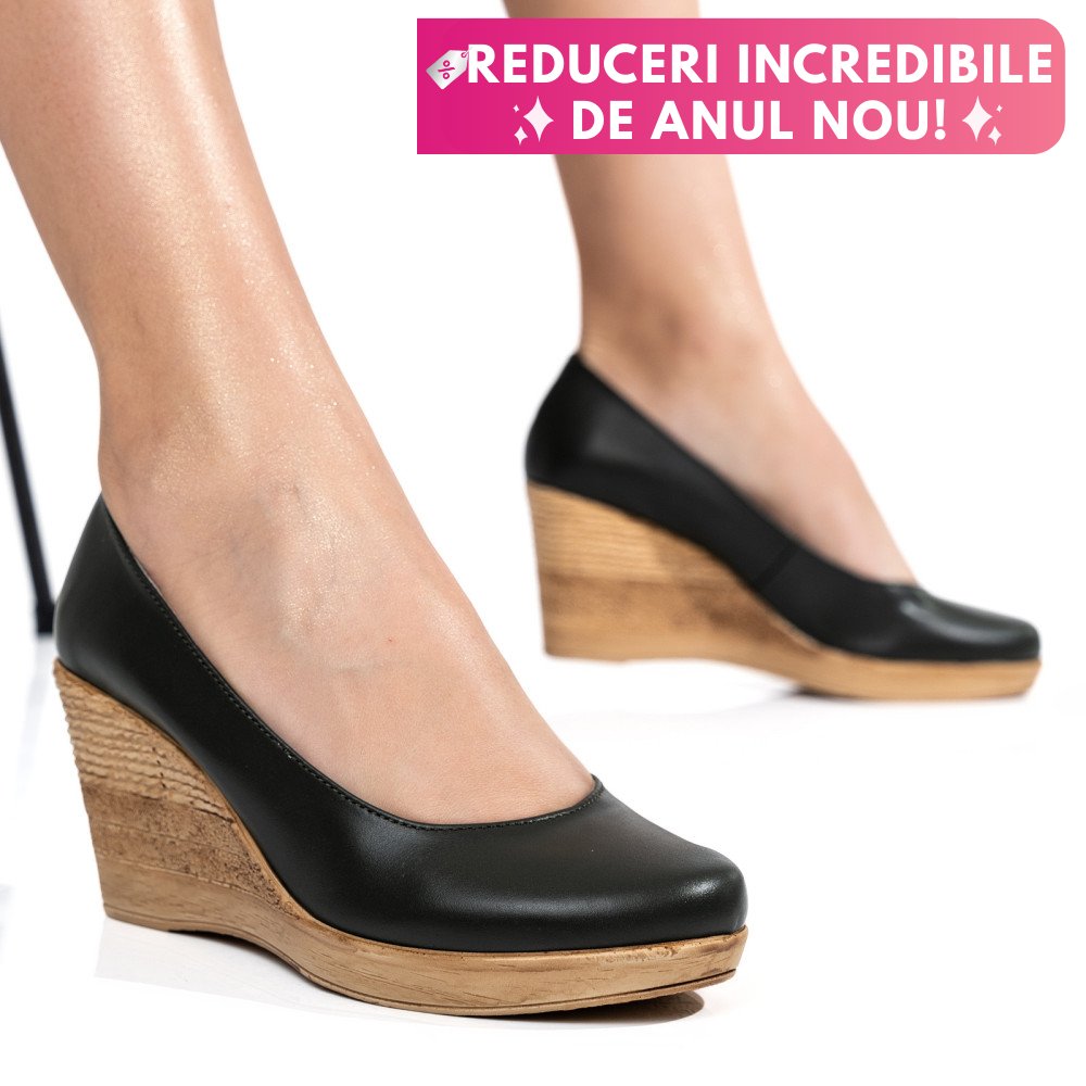 PANTOFI VERDE INCHIS PIELE NATURALA 1PC70