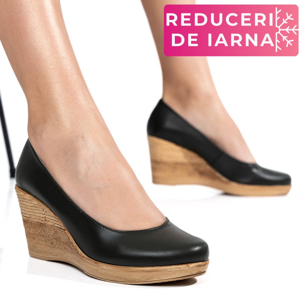 PANTOFI VERDE INCHIS PIELE NATURALA 1PC70