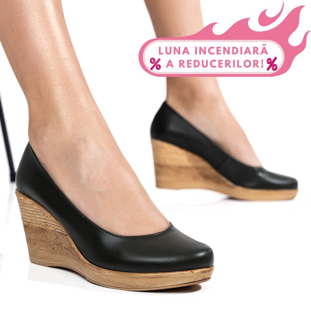 PANTOFI VERDE INCHIS PIELE NATURALA 1PC70