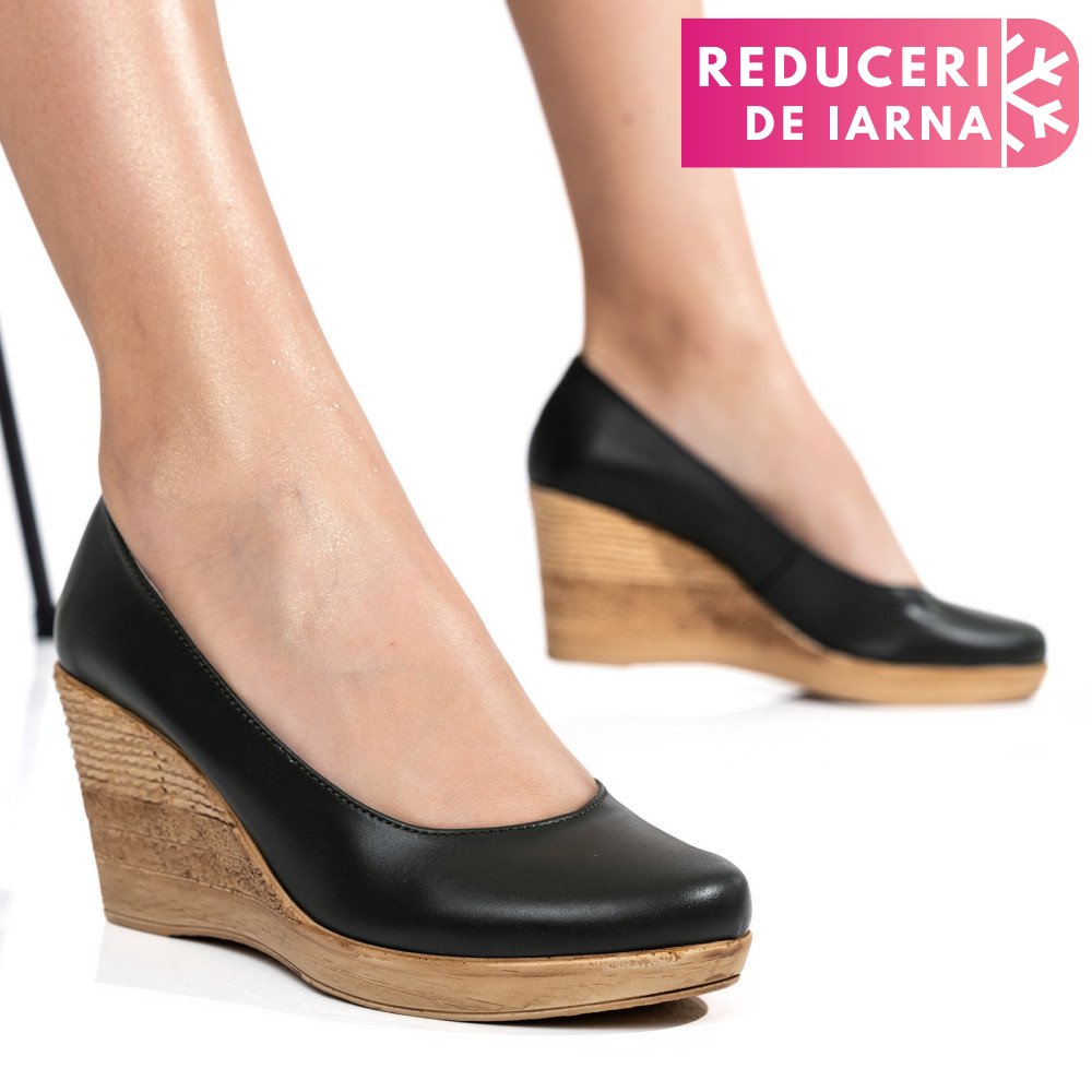 PANTOFI VERDE INCHIS PIELE NATURALA 1PC70