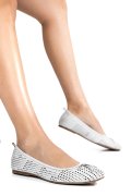 BALERINI ALBI PIELE NATURALA 1S770056