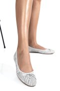 BALERINI ALBI PIELE NATURALA 1S770056
