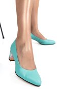 PANTOFI TURCOAZ COLOR PIELE NATURALA 1S77500