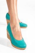 PANTOFI TURCOAZ PIELE NATURALA 1S7737