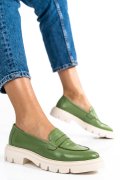 MOCASINI VERZI PIELE NATURALA 1S770042