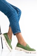 MOCASINI VERZI PIELE NATURALA 1S770042