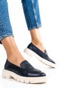 MOCASINI DAMA PIELE NATURALA BLEUMARIN1S770042
