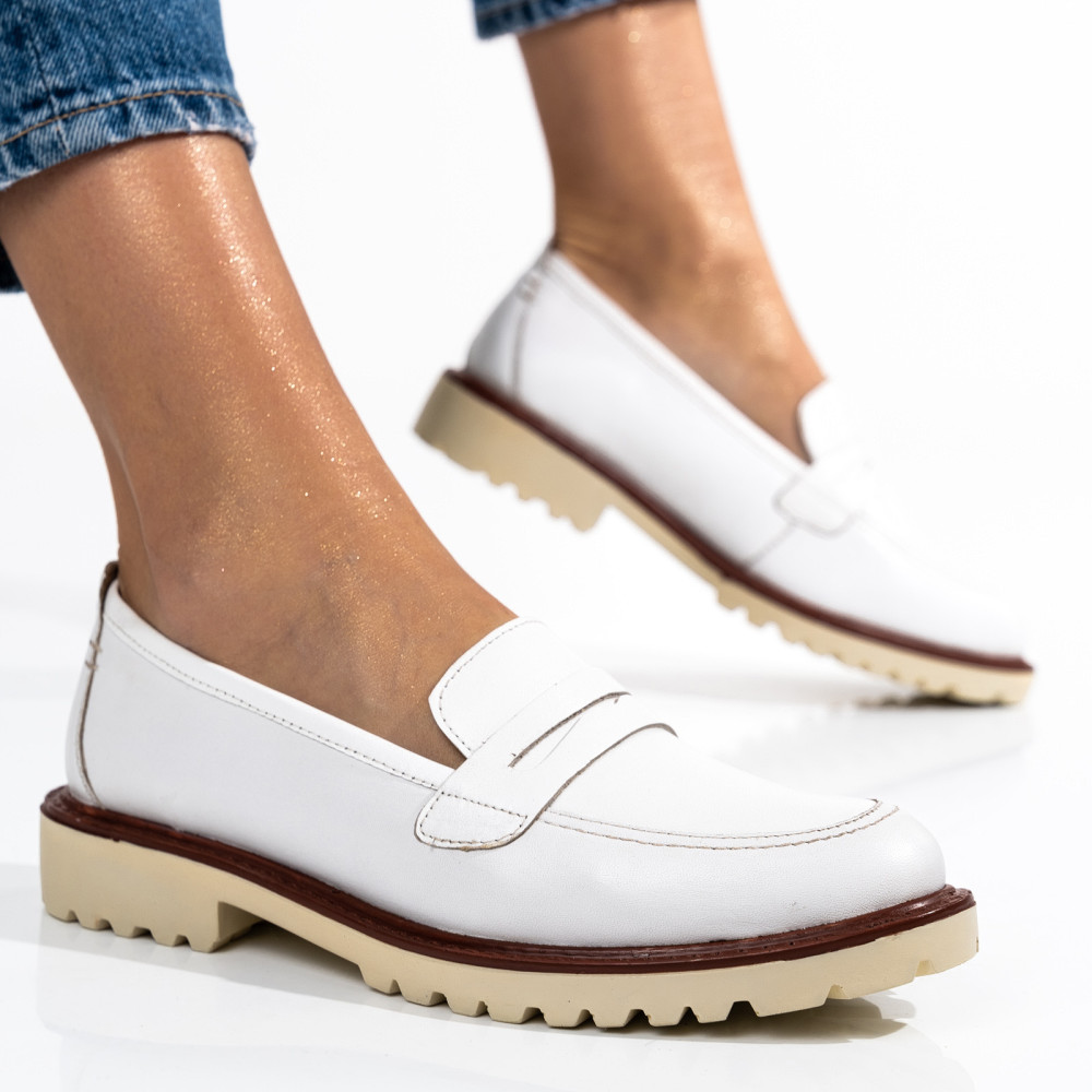 MOCASINI DAMA PIELE NATURALA ALBI 8S77875