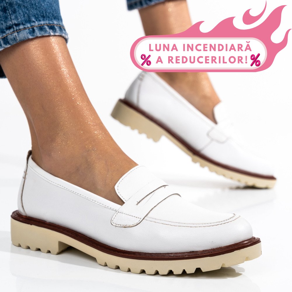 MOCASINI DAMA PIELE NATURALA ALBI 8S77875