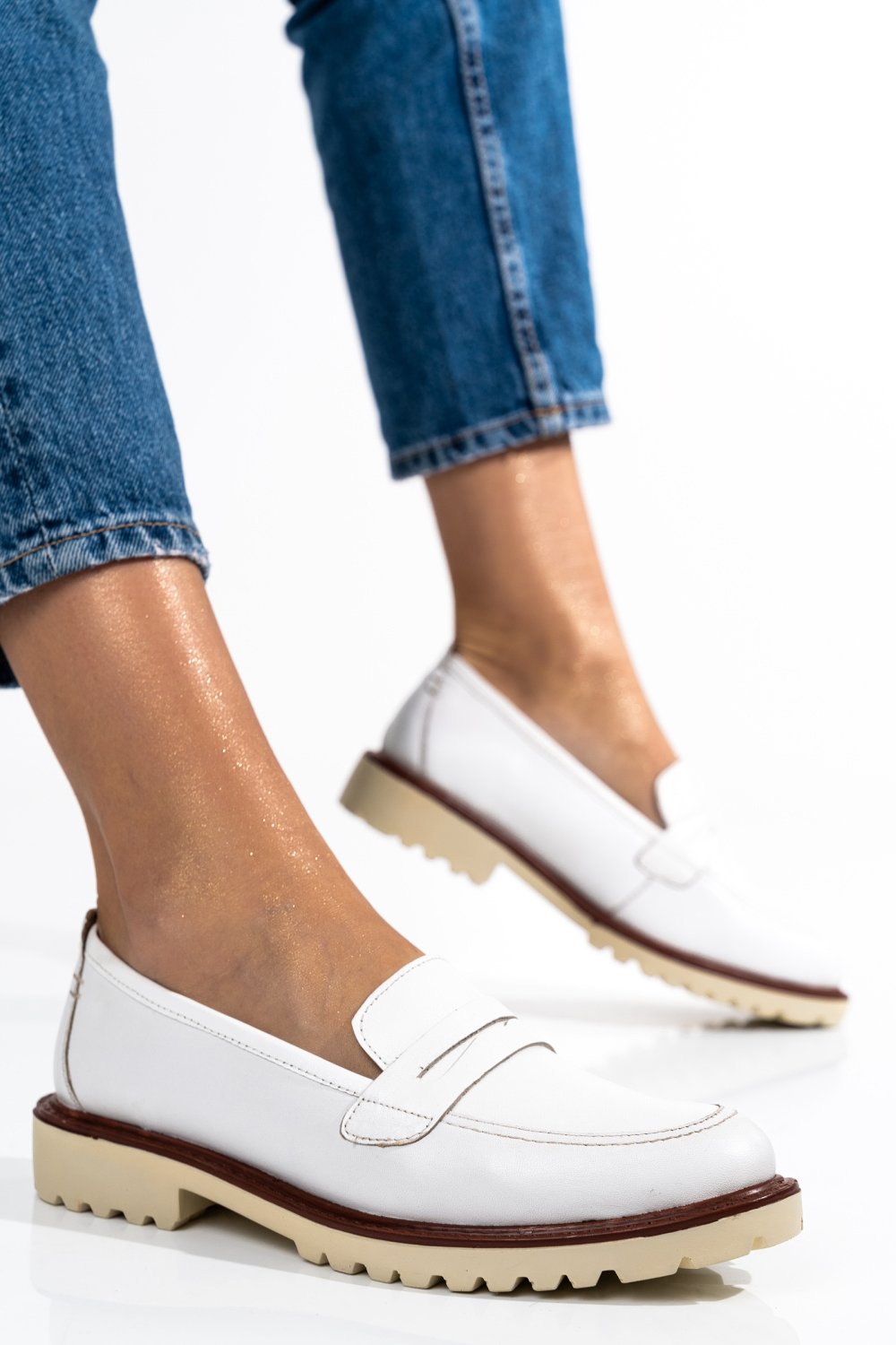 MOCASINI DAMA PIELE NATURALA ALBI 8S77875