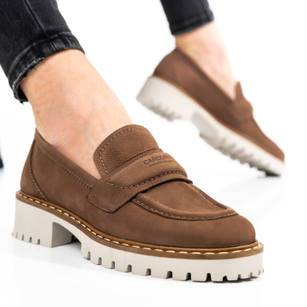 MOCASINI MARO PIELE NATURALA 4S777682-058