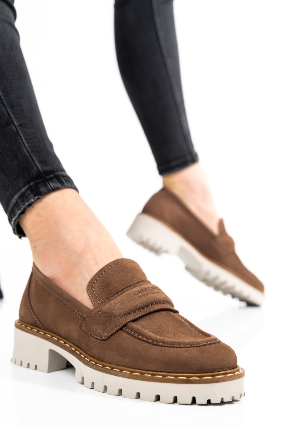 MOCASINI MARO PIELE NATURALA 4S777682-058
