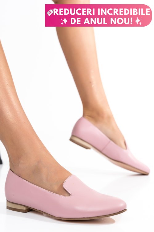 Balerini roz piele naturala 4s7765