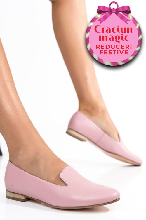 Balerini roz piele naturala 4s7765