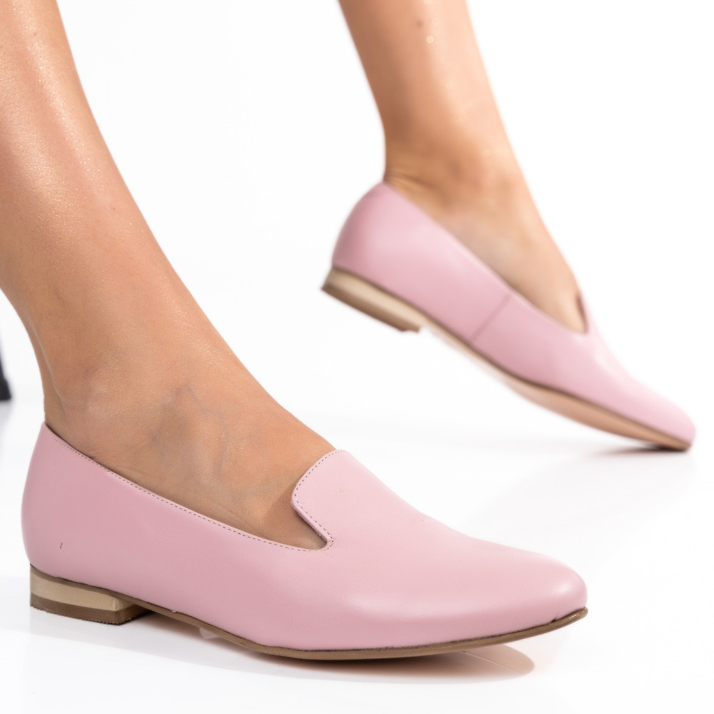 BALERINI ROZ PIELE NATURALA 4S7765