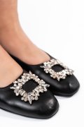 BALERINI NEGRI PIELE NATURALA US77480