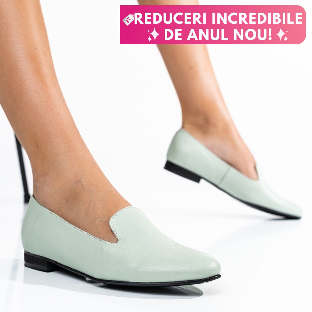 BALERINI OLIVE PIELE NATURALA 4S7765