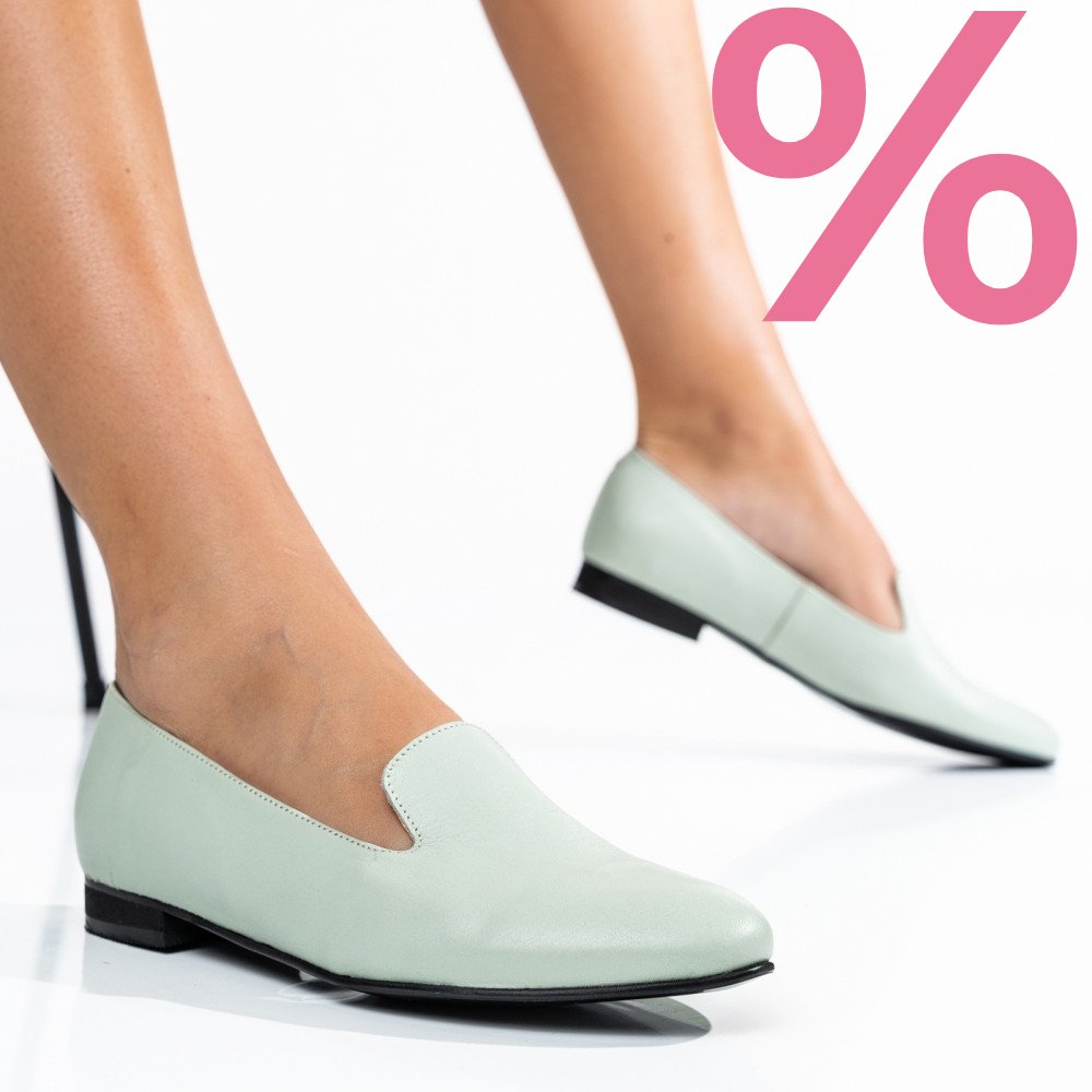 BALERINI OLIVE PIELE NATURALA 4S7765