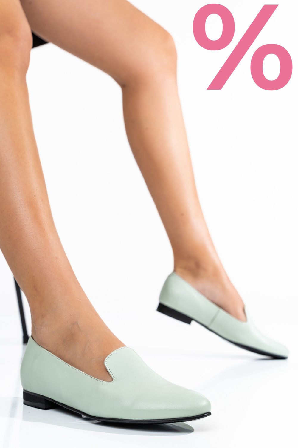 BALERINI OLIVE PIELE NATURALA 4S7765
