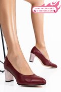 PANTOFI VISINIU GLITTER PIELE NATURALA 1PC600