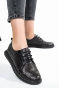 PANTOFI NEGRI PIELE NATURALA APCK660