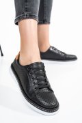 PANTOFI SPORT NEGRI PIELE NATURALA ASPKD003