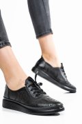 PANTOFI NEGRI PIELE NATURALA APCKD01