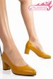 Pantofi mustar piele naturala 1pc500