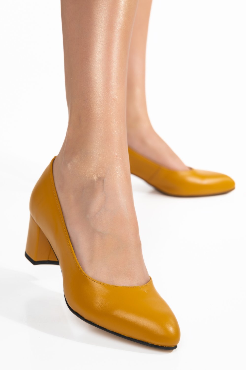 PANTOFI MUSTAR PIELE NATURALA 1PC500