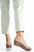 PANTOFI BEJ PIELE NATURALA 1S77084