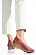 PANTOFI BORDO PIELE NATURALA 1S77084