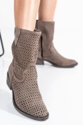 CIZME TAUPE PIELE NATURALA 2PC21822NBK