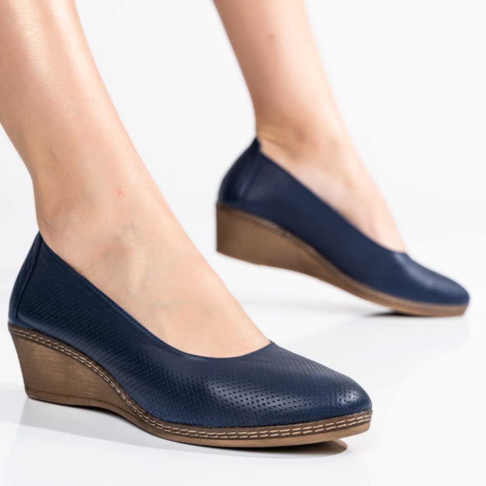 PANTOFI BLEUMARIN PIELE NATURALA 1S77084