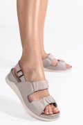 SANDALE GRI PIELE NATURALA 1S77053