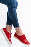 PANTOFI ROSII PIELE NATURALA APCKG01