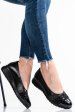 Pantofi negri piele naturala 231694npk