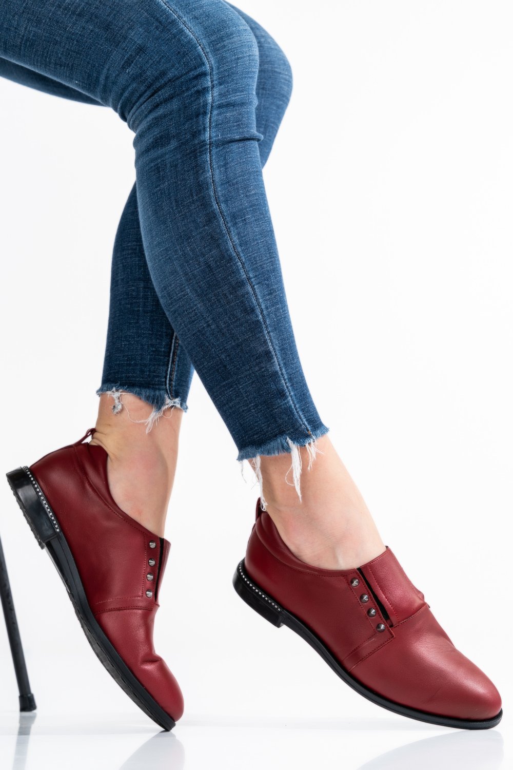 PANTOFI VISINU PIELE NATURALA 2PC019