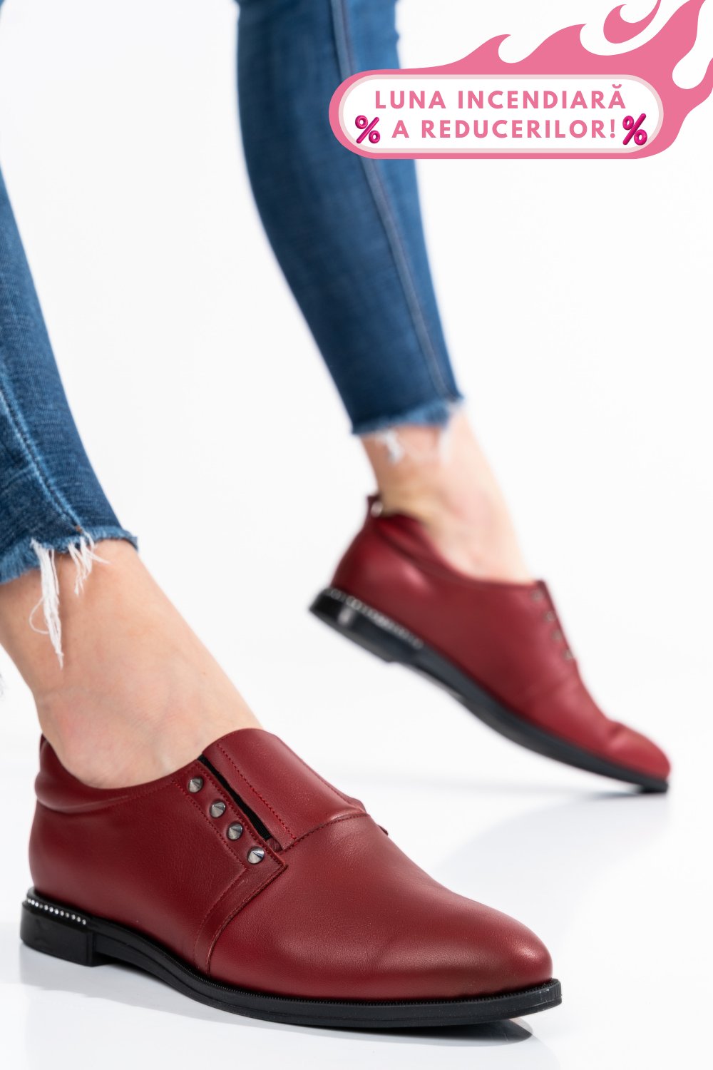 PANTOFI VISINU PIELE NATURALA 2PC019