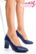 Pantofi dama guban piele naturala albastri inchis 3s77292