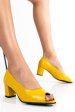 Pantofi galbeni piele naturala 1s77515