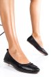 Balerini negri piele naturala 1s770056